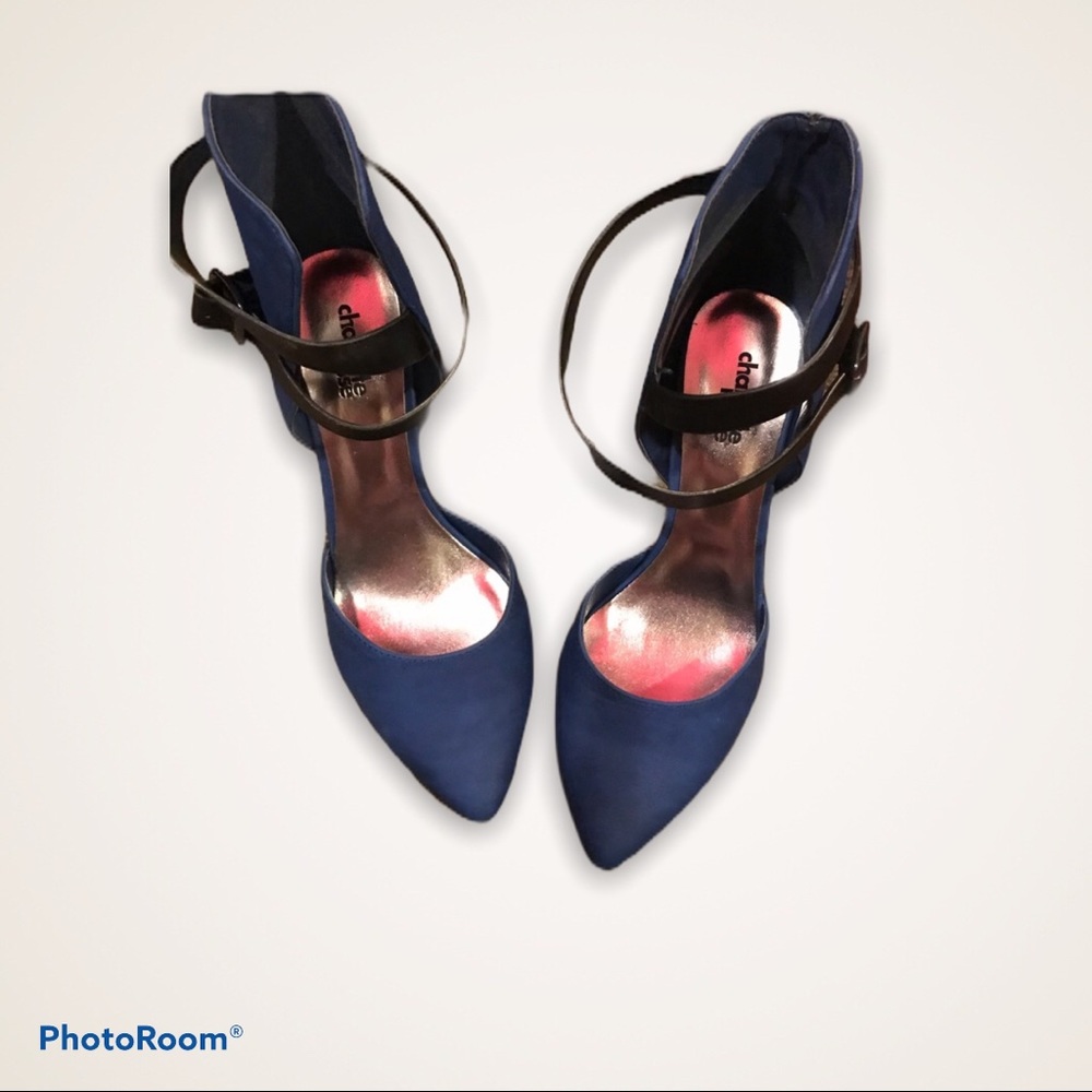 Like new wrap around high heels